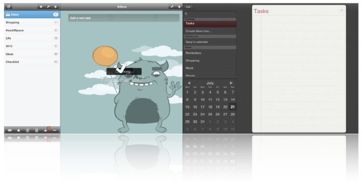 Reminders vs Wunderlist