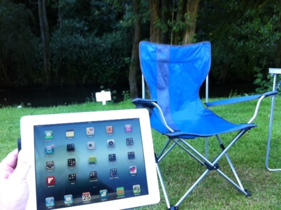 Camping iPad