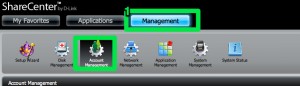 GettingThere DNS-320 Account Management