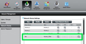 WebDavConfigured DNS-320 WebDav Enabled