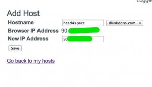 Add Host to DLINK Add Host to DLINK