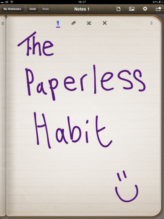 The Paperless Habit