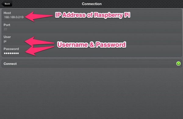 Remote Control Raspberry Pi with iPad SSH App - Three Dimensions