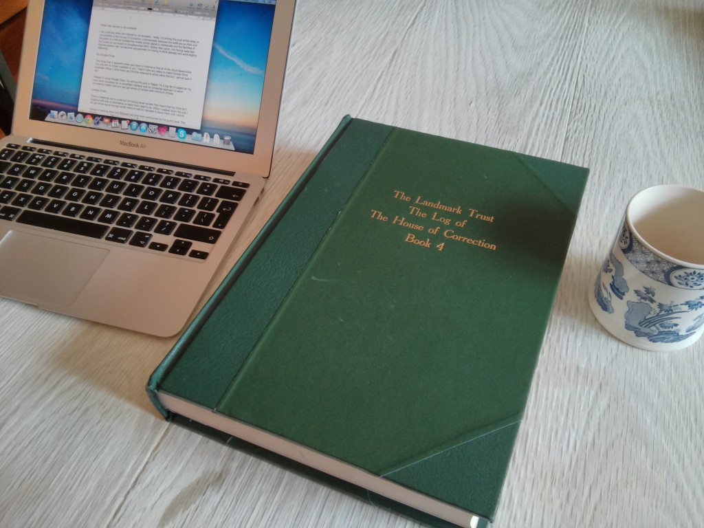 No internet - read the guest book
