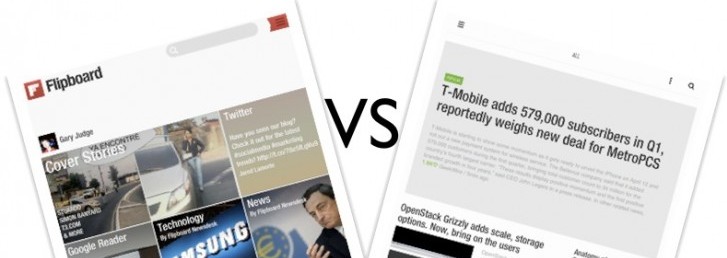 Flipboard vs Feedly