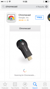 Chromecast iOS App