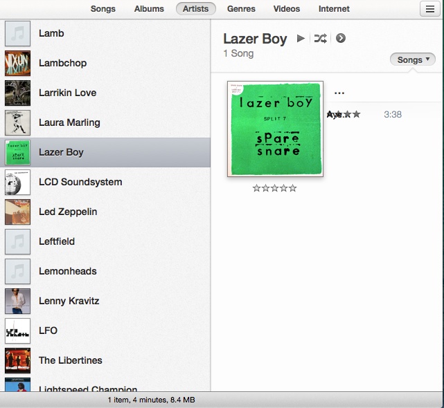 Now it appears in iTunes