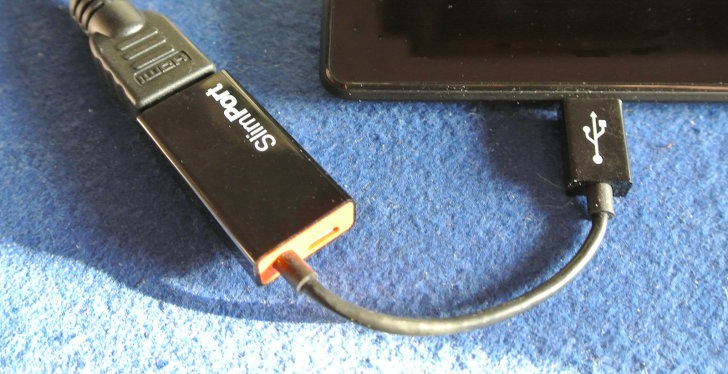 Connecting Nexus 7 2013 to HDMI Screen or Projector
