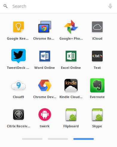 Skype Chromebook Shortcut