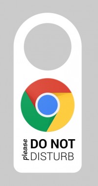 Chromecast in a hotel room - do not disturb