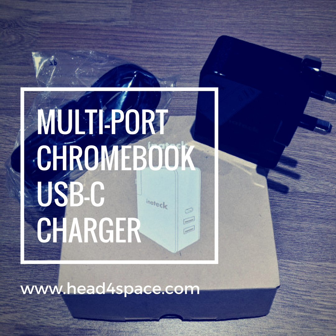Multi-port Chromebook USB-C Charger