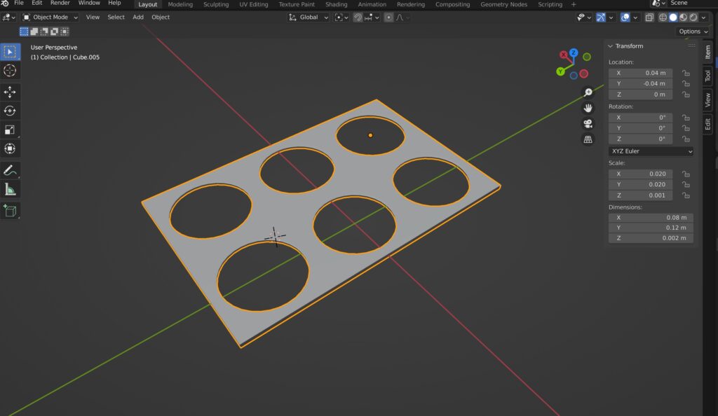 3D Printed Arcade Machine Prototype in Blender